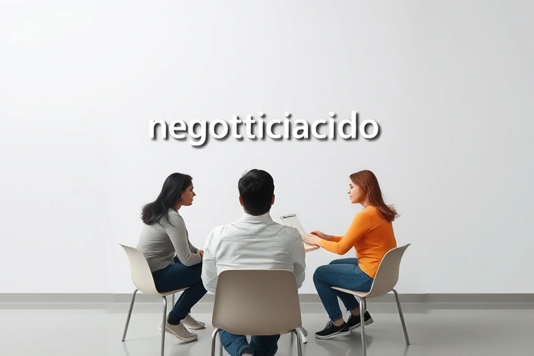 Conceitos visuais relacionados a negociação de dívidas 2025
